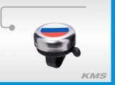 Звонок механический с флагом Россия 3293035-19, код 10711