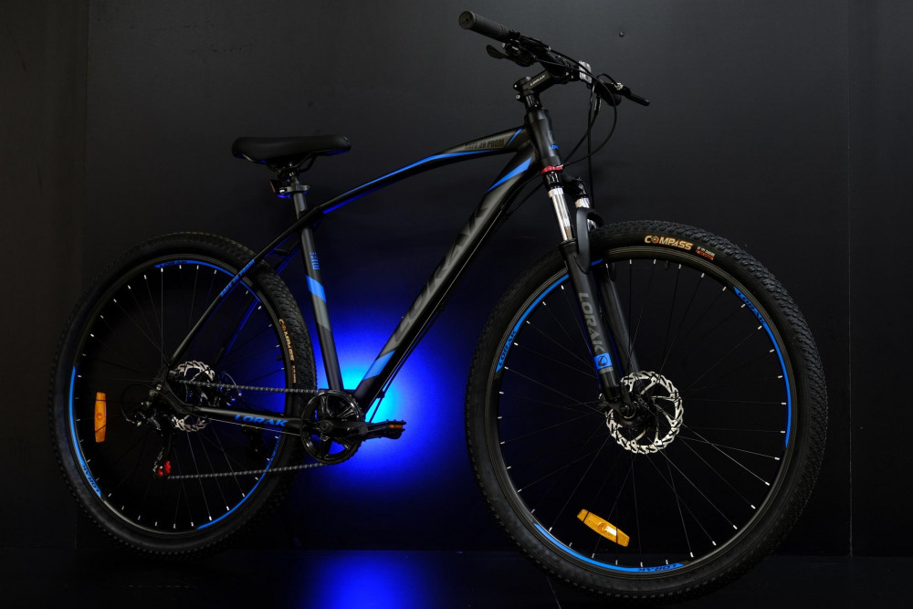 LORAK Safe 29 Prom Матовый Чёрный/Синий 19р (на рост 171-182)