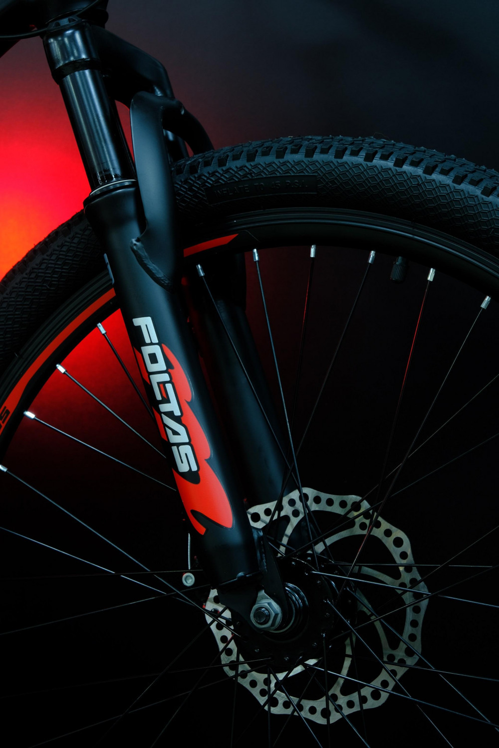 FOLTAS 24 Чёрный/Красный