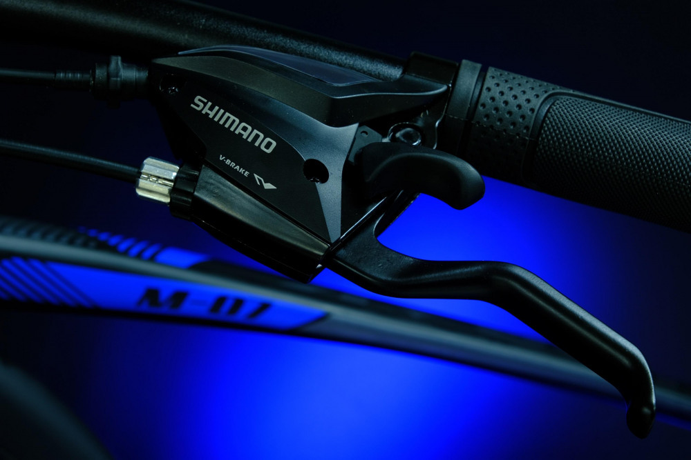 LORAK M-07 Prom Матовый Чёрный/Синий 17р (на рост 155-173)