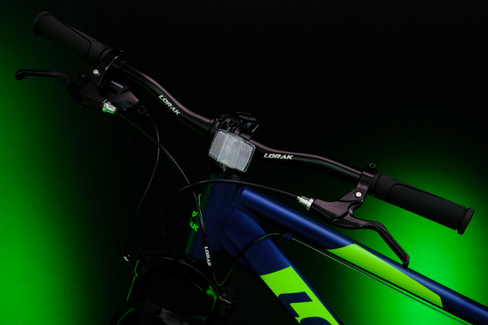 LORAK SHARK 26 BLACK Матовый Синий/Зелёный